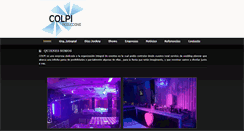 Desktop Screenshot of colpiproducciones.com.ar
